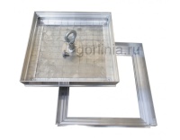 Напольный люк под плитку 900х600 мм Small 