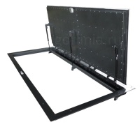 Напольный люк Стелс-У 900*1600п уголок утепленный схемы