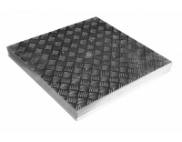 Напольный люк рифленый съемный 300х300 мм Лайт