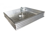 Напольный люк под плитку 400х400 мм Small 